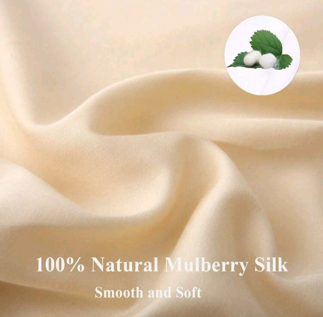 "Silky" The Luxurious Pure Silk Pillow Case