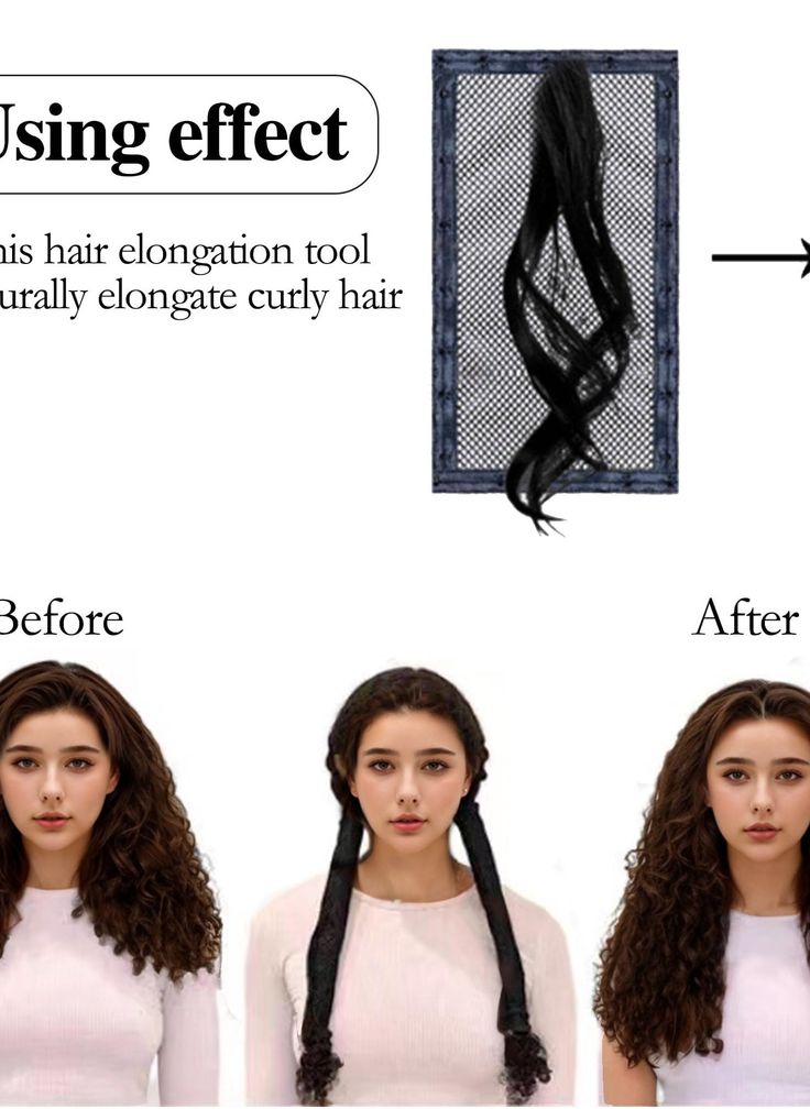 "Stretch Me" The Curly Hair Styling tool