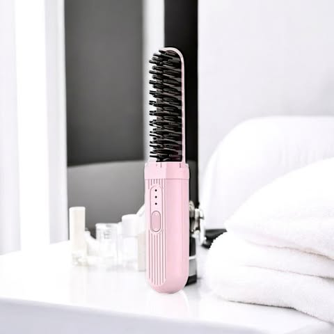 "Erica" The WIRELESS Anti-Burning Hair Straightener & Curler