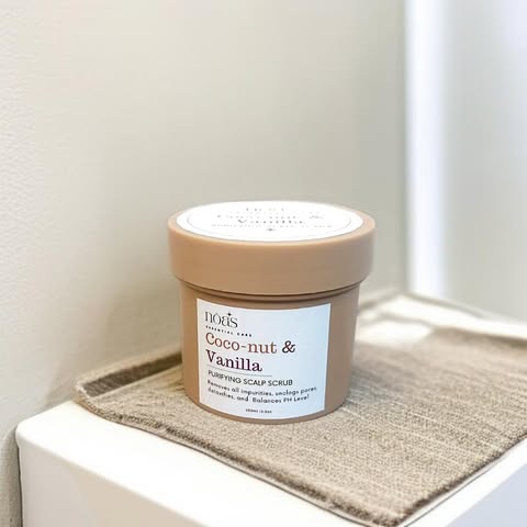 "Coco-nut & Vanilla" Soapy Scalp Scrub