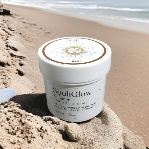"Souli-Glow" Deep Coconut Shimmery Tanning Butter