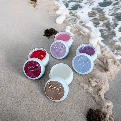 "Seren" Organic Lip Scrubs
