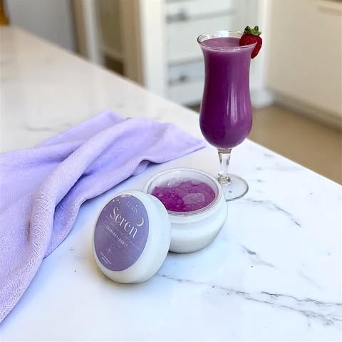 "Seren" Raspberry Burst Lip Scrub