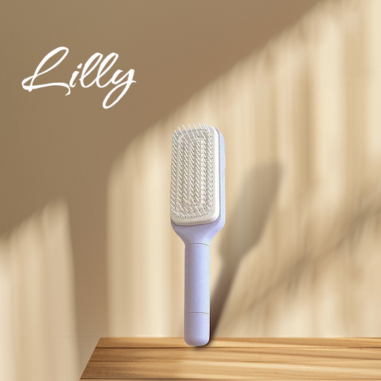 "Lilly" Anti-static Hair Cleanable Brush