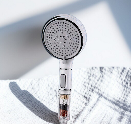 "Healthy Bath Time" Water Filtering Shower Head