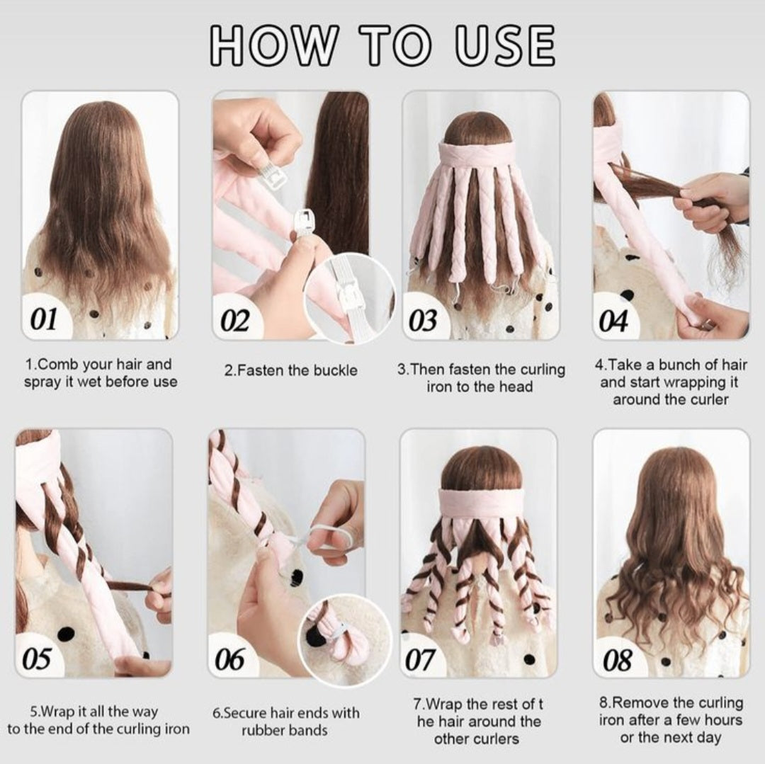 "Octopus" The Heatless Curler