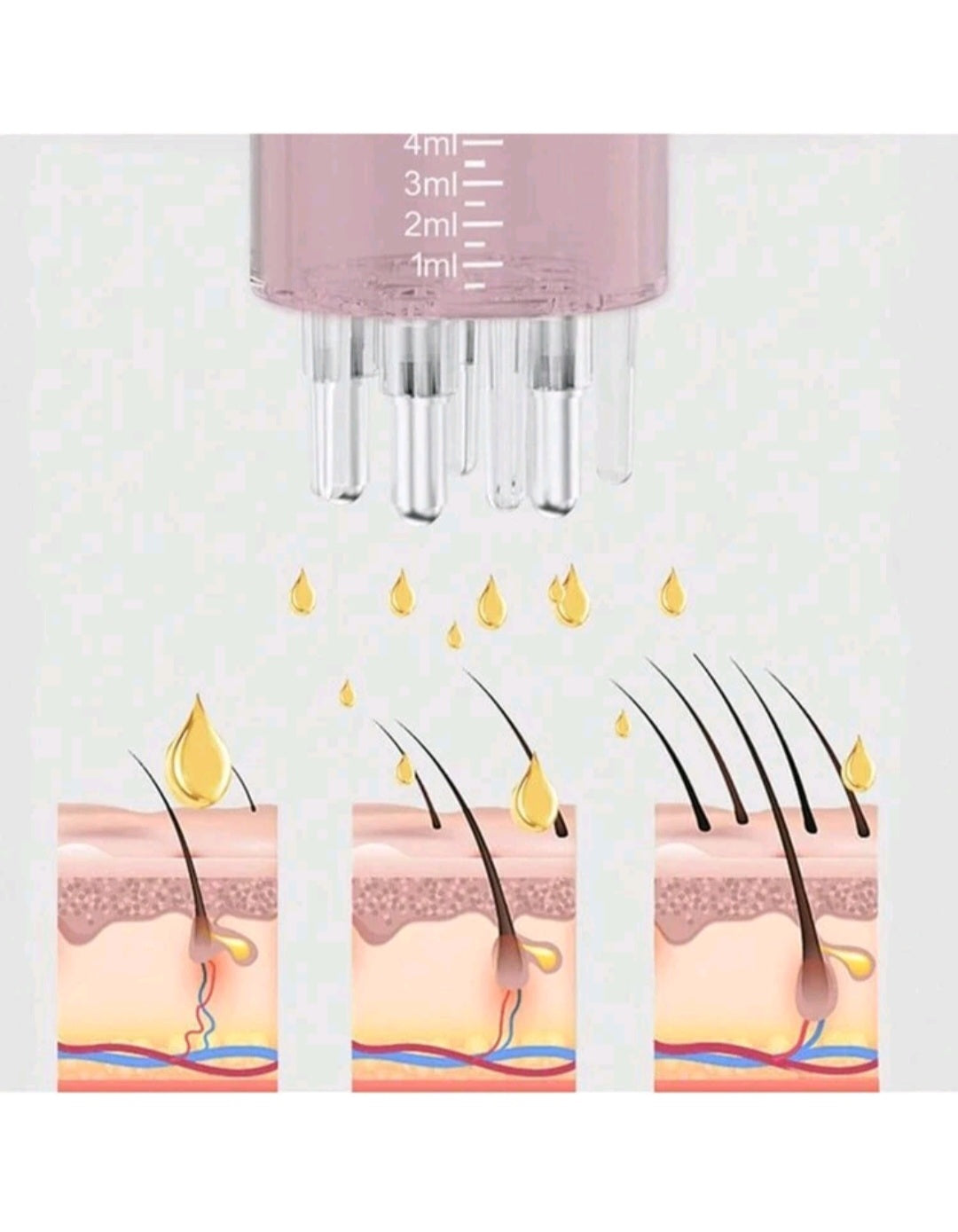 "Oleo" The Mini Scalp liquid Applicator
